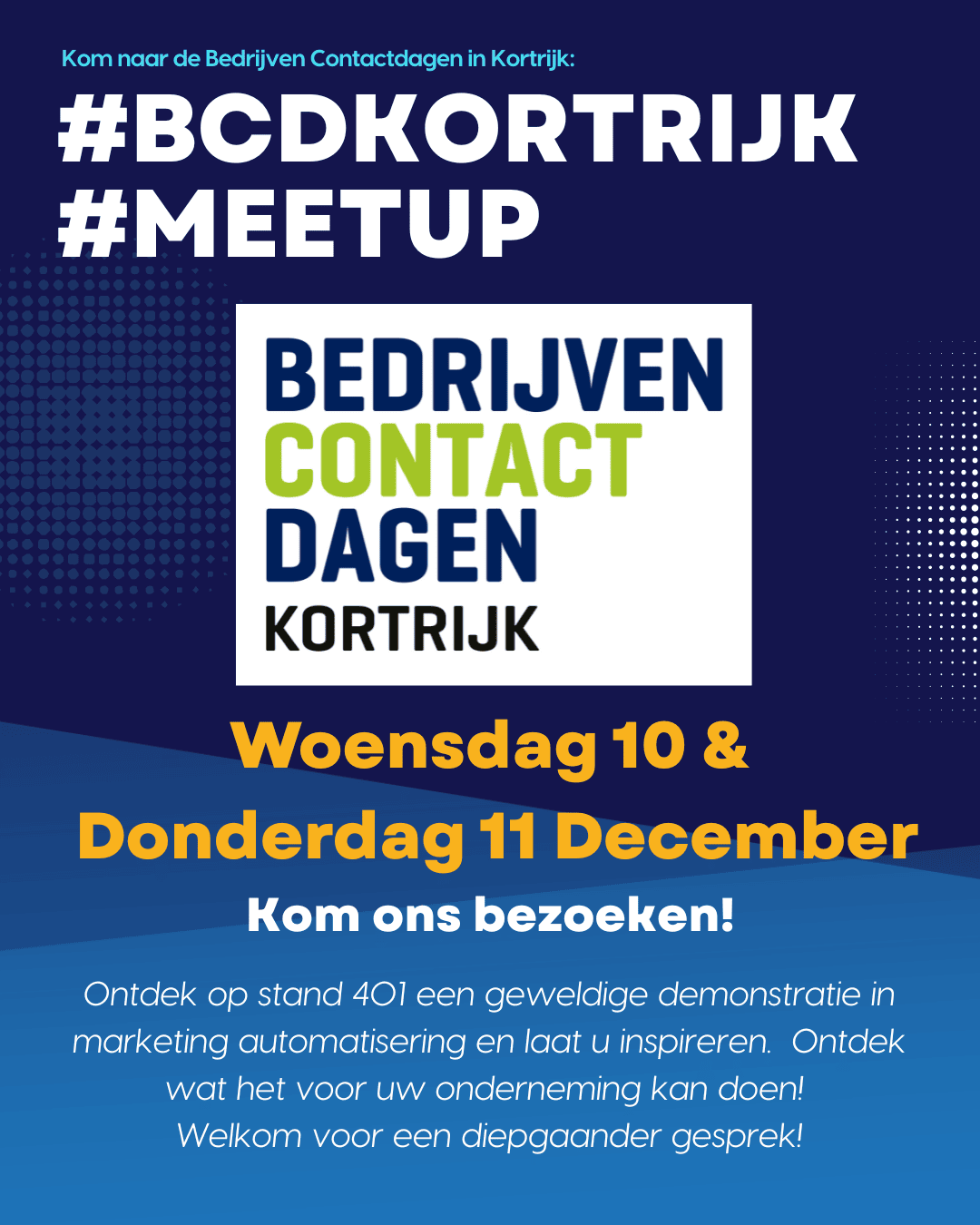 Bedrijvencontactdagen Kortrijk